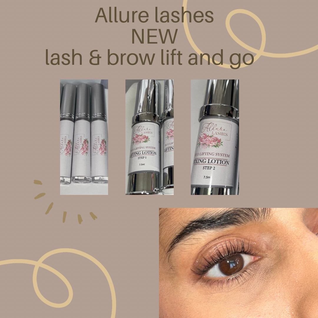 Lash & brow lifting products
