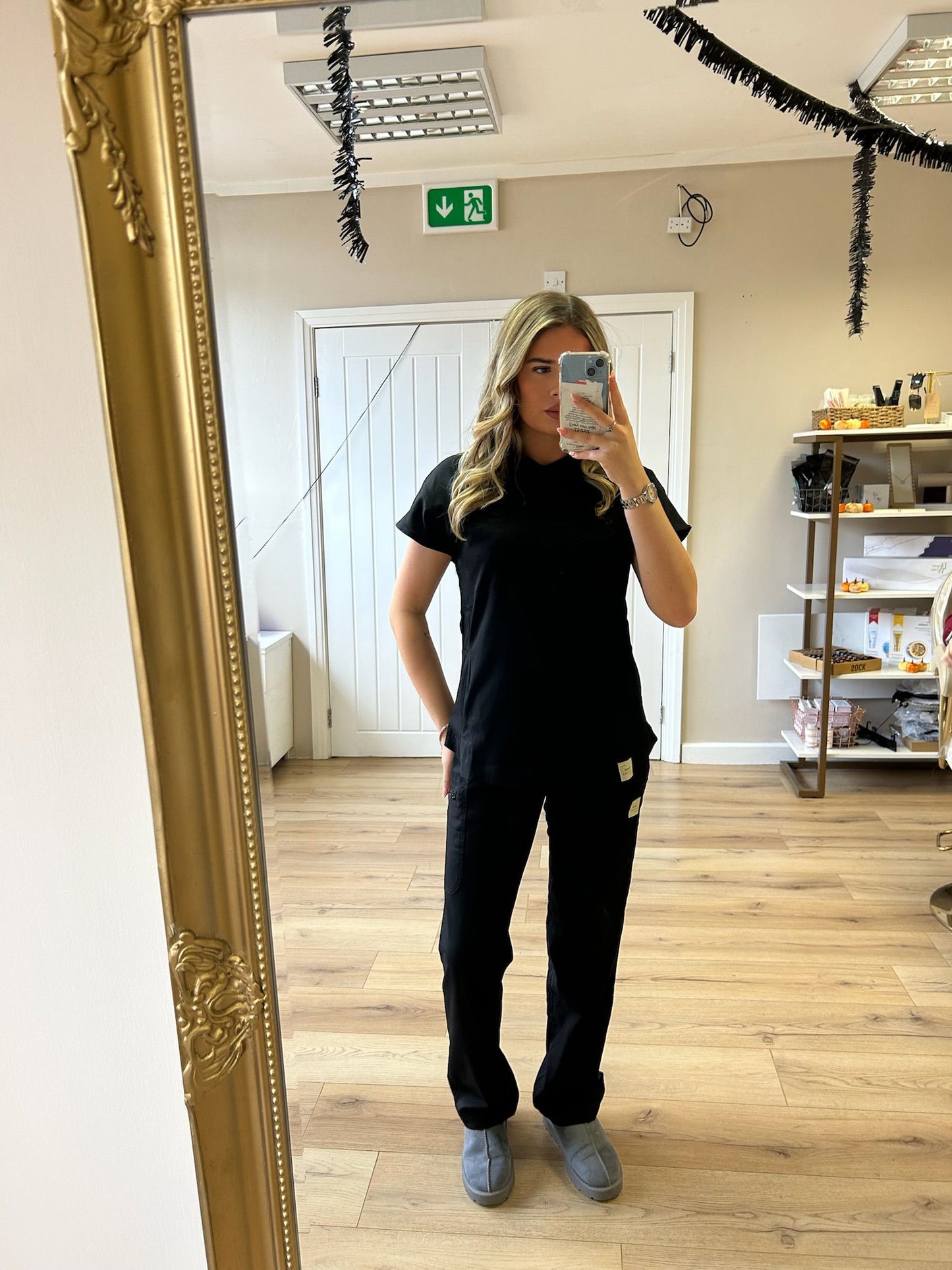 Mandarin Collar Style Scrubs