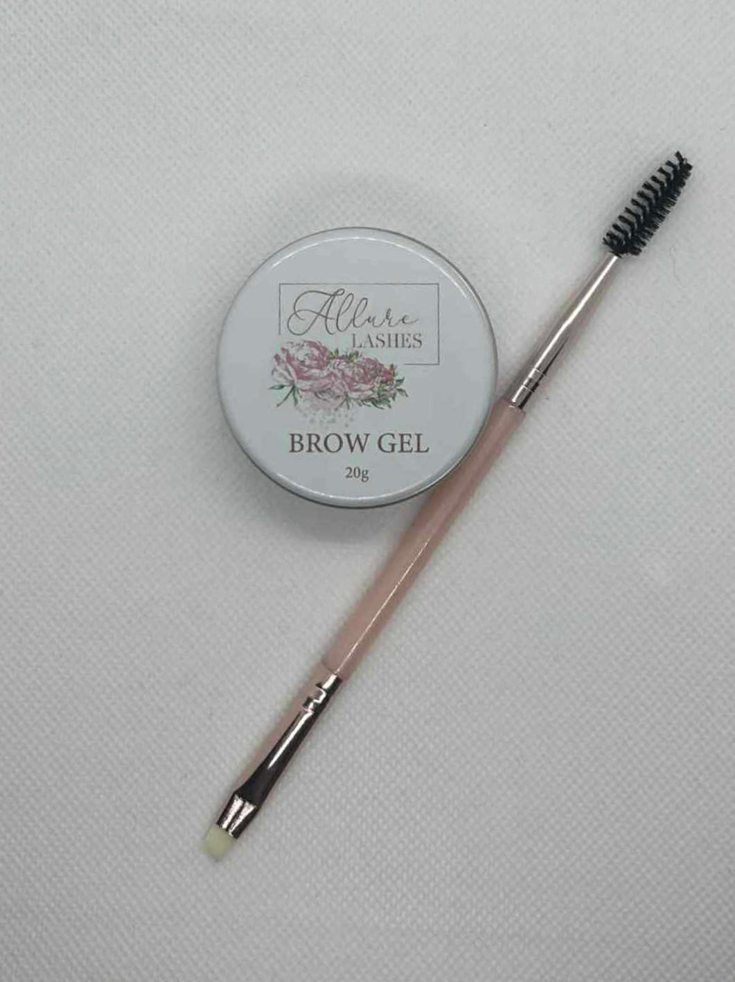 Brow Gel - 20g Eyebrow Gel with Angled Brush for Precision Application